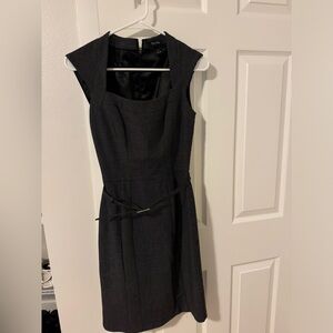 White House Black Market square neck dress. Size 0